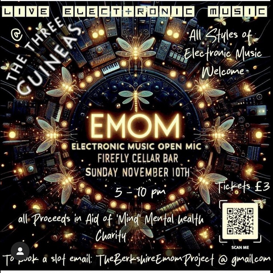 *NEW EVENT* Reading EMOM 10th November 5-10 pm